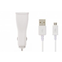 Samsung Originele Adaptive Fast Charging Autolader 9.0V / 2,0 A met kabel - Wit