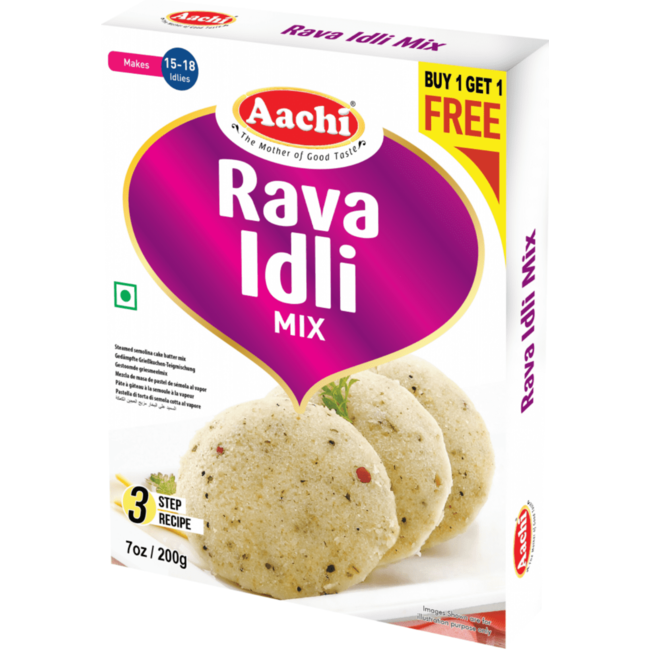 Aachi Masala Rava Idli Mix, 200 gr (Buy1-Get1 Free)