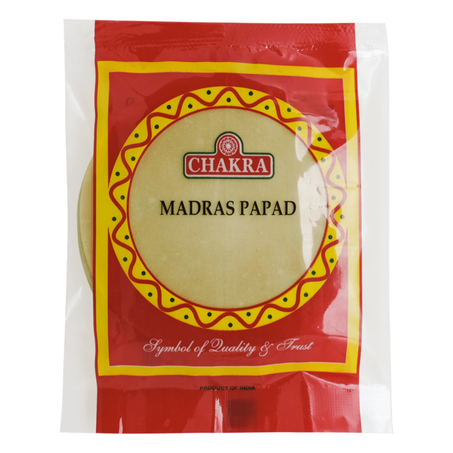 Chakra Plain Papads (papadums)