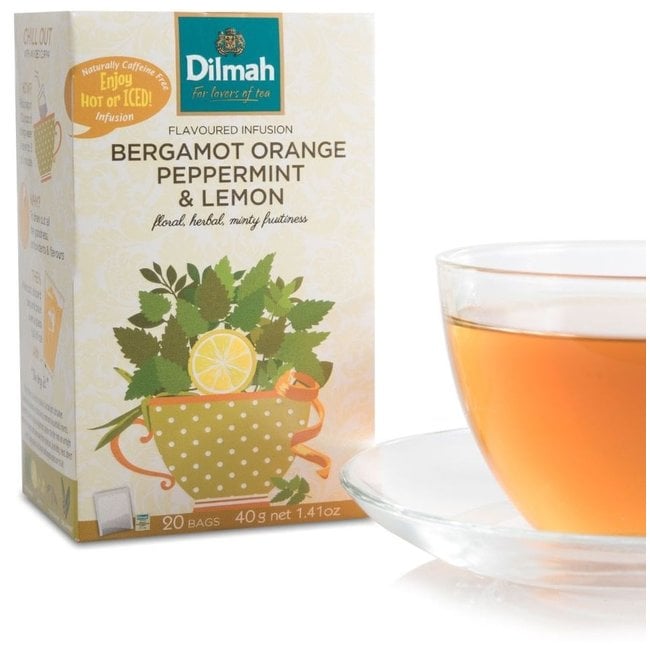 Dilmah Bergamot Orange Peppermint and Lemon Tea