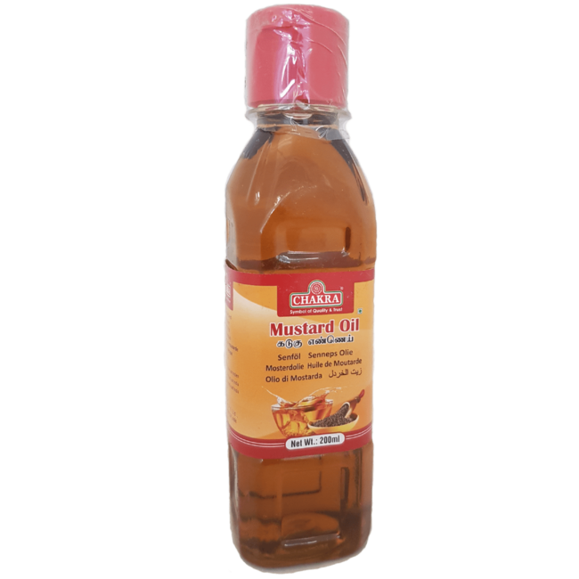Chakra Mustard Oil (Mosterd Olie), 200 ml