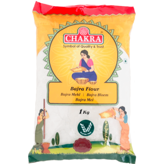 Chakra Bajra Flour (Meel), 1 kg