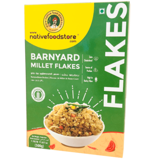Native Food Barnyard Millet Flakes, 500 gr