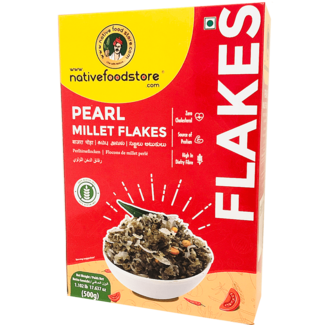 Native Food Pearl Millet Flakes, 500 gr