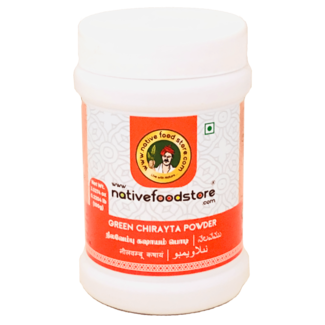 Native Food Green Chirayta Powder, 100 gr