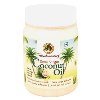 Native Food Extra Virgin Coconut Oil, 250 ml