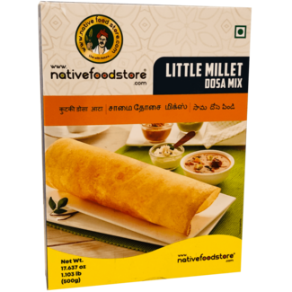 Native Food Little Millet Dosa Mix - 500 gr (Samai Millet)