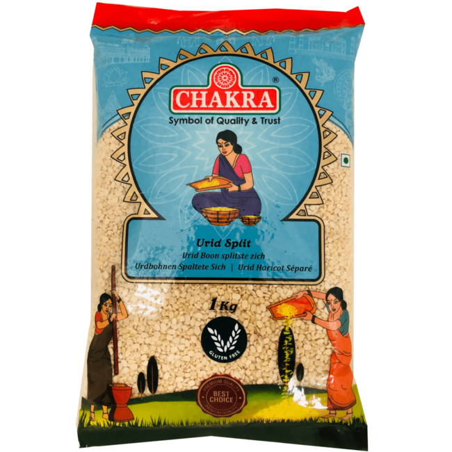 Chakra Urid Dhal Polished Split, 1 kg