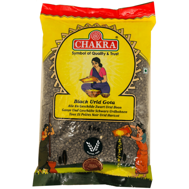 Chakra Black Urid Dhal Gota, 1 kg