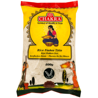 Chakra Rice Flakes Thin (Poha), 500 gr