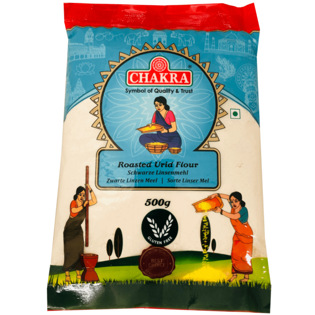 Chakra Roasted Urid Flour, 500 gr