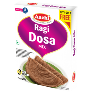 Aachi Masala Ragi Dosa Mix, 200 gr (Buy1Get1Free)