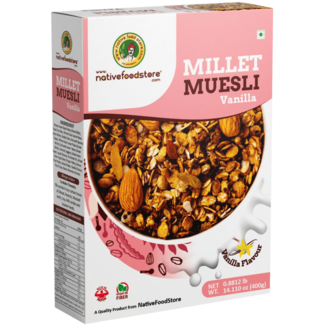 Native Food Millet Cereal with Vanilla