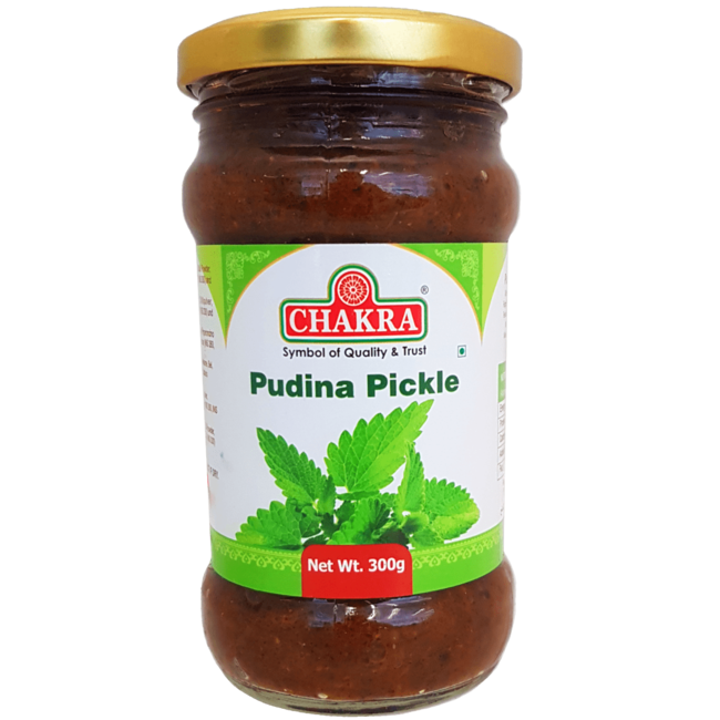 Chakra Pudina Pickle (munt), 300 gr