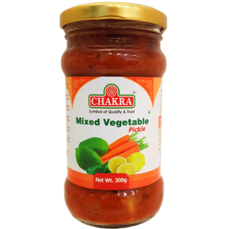 Chakra Mixed Vegetable Pickle, 300 gr