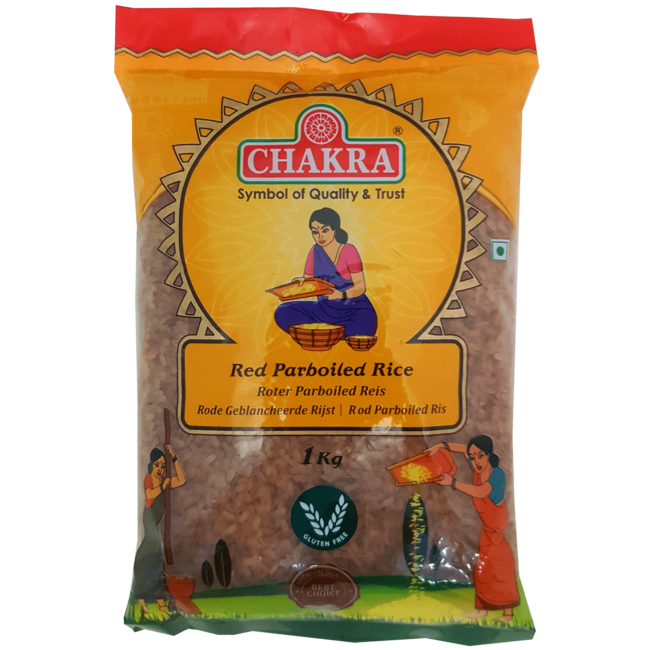 Chakra Red Parboiled Rice