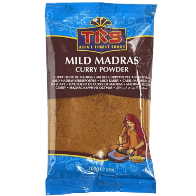TRS Mild Madras Curry Powder, 100 gr