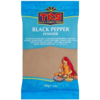 TRS Zwarte Peperpoeder, 100 gr