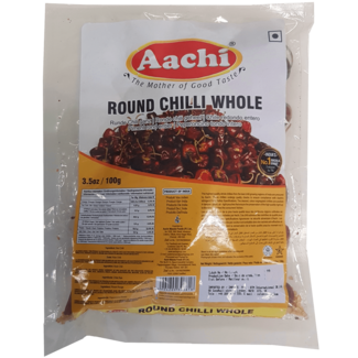 Aachi Masala Ronde Hele Pepers, 100 gr