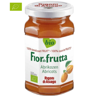 FiordiFrutta Biologisch Fruitbeleg Abrikozen, 250 g