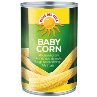 Valle Del Sole Baby Corn, 400 g