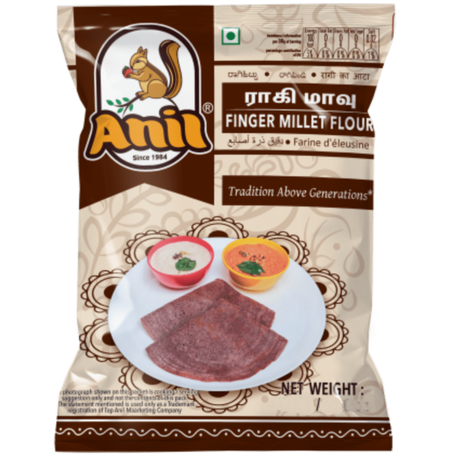 Anil Finger Millet (Ragi) Flour, 1 kg