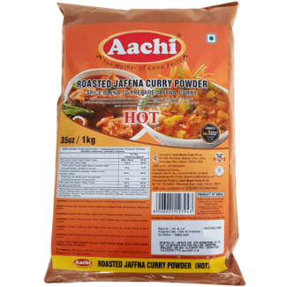 Aachi Masala Roasted Jaffna Curry Powder - Hot, 1 kg