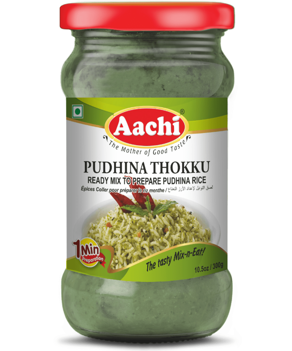 Aachi Pudhina Thokku, 300 g - Geenaardappels.nl