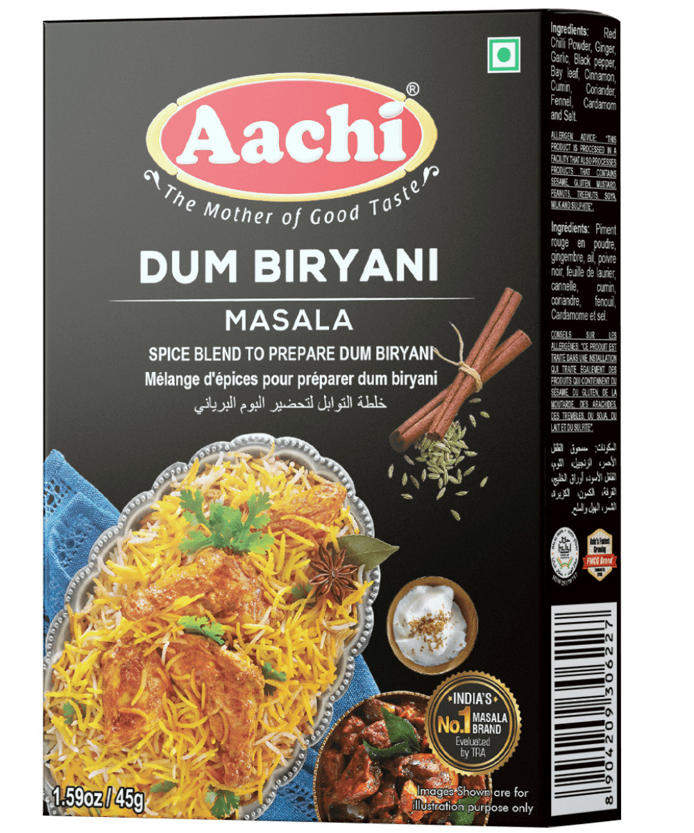 Kan weerstaan Onnauwkeurig Er is behoefte aan Aachi Dum Biryani Masala (rijst kruiden) - Geenaardappels.nl