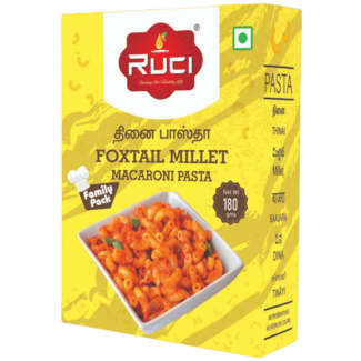 Ruci Foxtail Millet Macaroni Pasta, 180 g