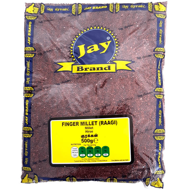 Jay Brand Finger Millet - Ragi, 500 g