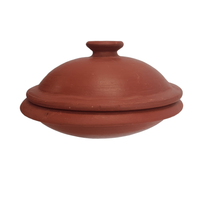 Pavithram Clay Pan With Lid