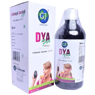 GJ DYA Free Extract - Diabetes Supplement, 500 ml