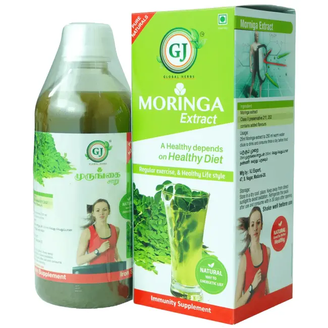 GJ Moringa Extract - Immunity Supplement, 500 ml