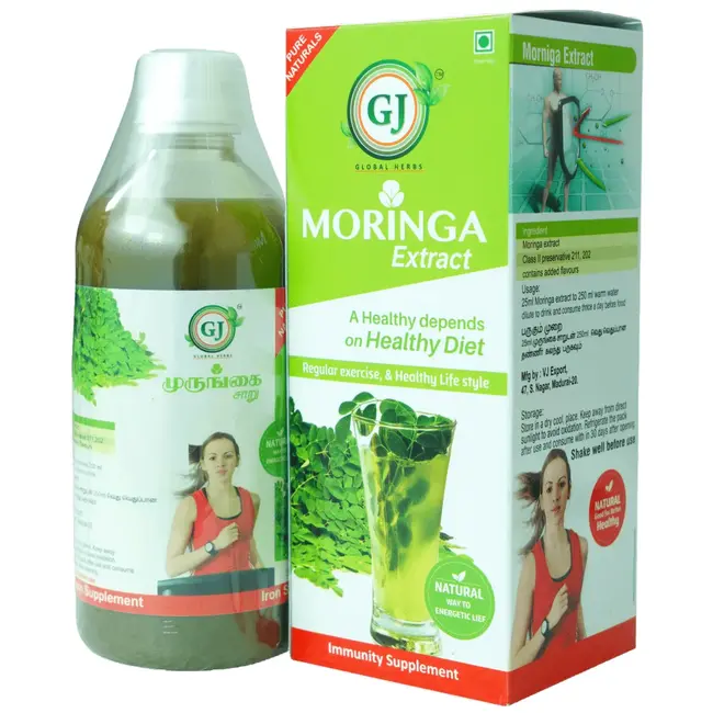 GJ Moringa Extract - Weerstand Supplement, 500 ml