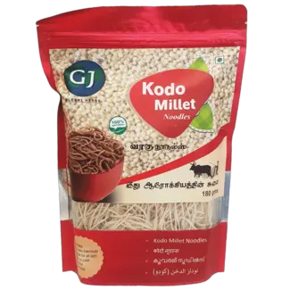 GJ Noedels van Kodo Gierst, 180 g