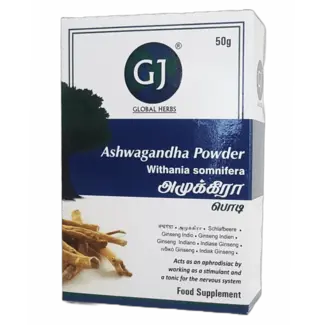 GJ Ashwagandha Poeder, 50 g