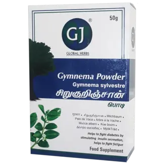 GJ Gymnema Poeder - Bloedsuiker Supplement, 50 g