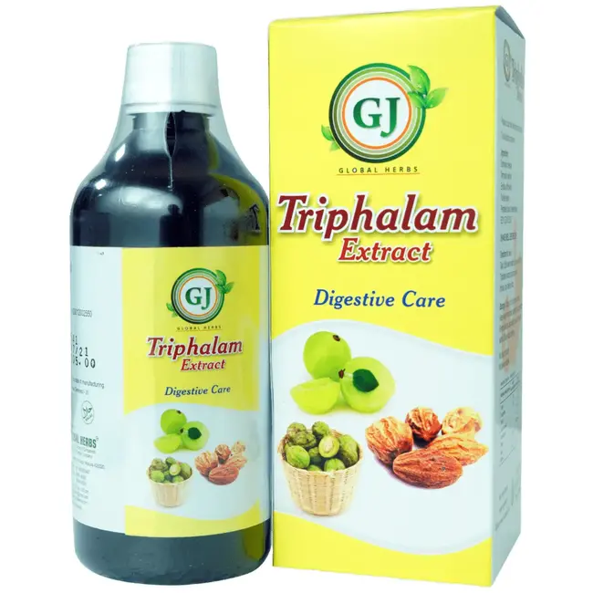 GJ Triphalam Extract - Spijsvertering Supplement, 500 ml