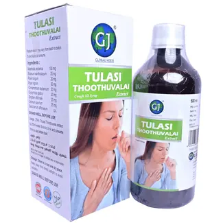 GJ Tulasi Toothuvalai Extract, 500 ml