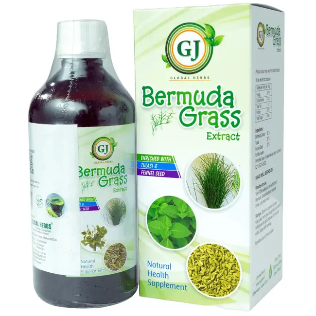 GJ Bermuda Gras Extract - Gezondheid Supplement, 500 ml