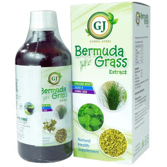 GJ Bermuda Grass Extract - Health Care Supplement, 500 ml