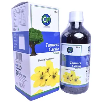 GJ Tanners Cassia  Extract - Food Supplement, 500 ml