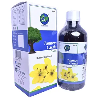 GJ Tanners Cassia Extract - Voedingssupplement, 500 ml