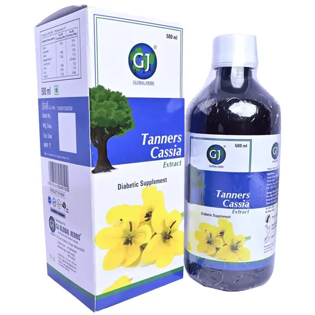 GJ Tanners Cassia  Extract - Food Supplement, 500 ml