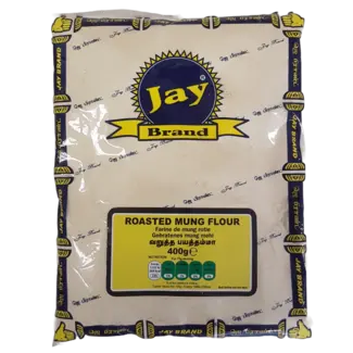 Jay Brand Roasted Mung Flour (Geroosterd Linzenmeel), 400 g