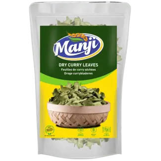 Manji Gedroogde Curry Blaadjes, 20 g