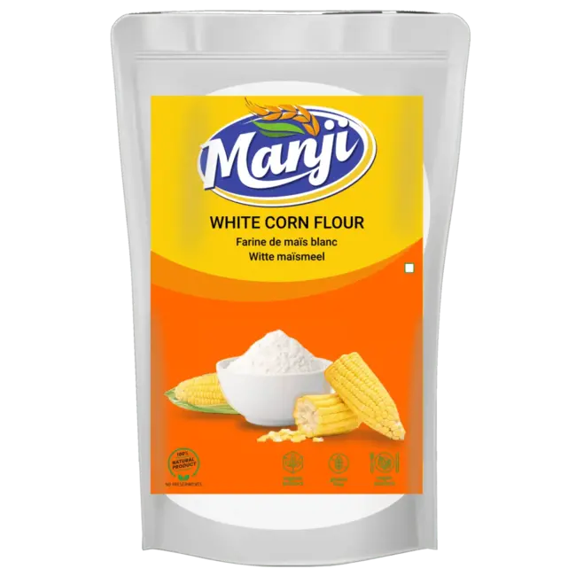 Manji White Corn Flour, 1 kg