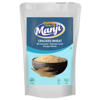 Manji Cracked Wheat, 1 kg