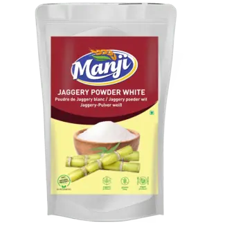 Manji Jaggery Powder White (suiker), 500 g